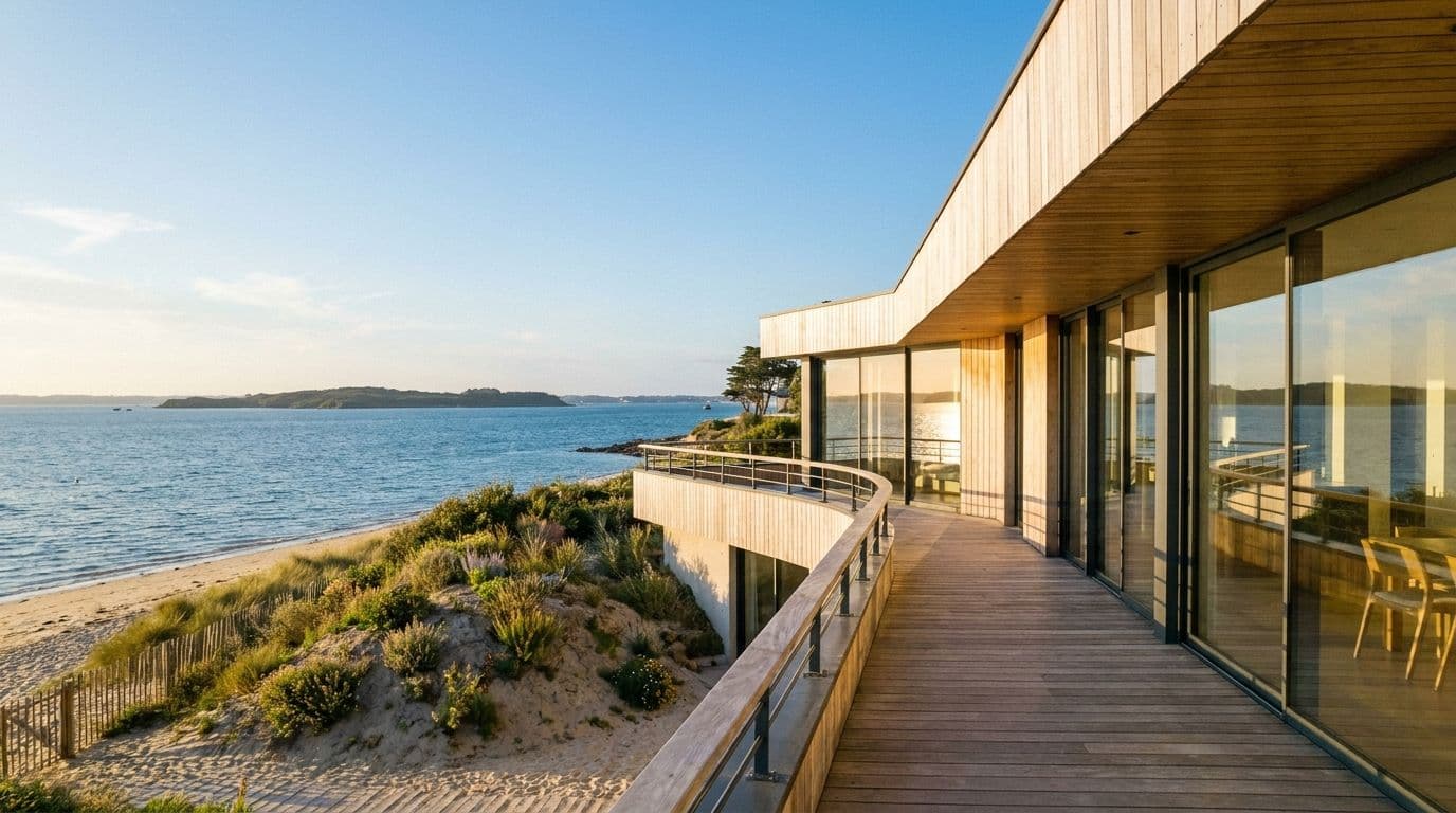 Estimer une maison à Larmor-Plage en 2026 : prix par quartier vue mer
